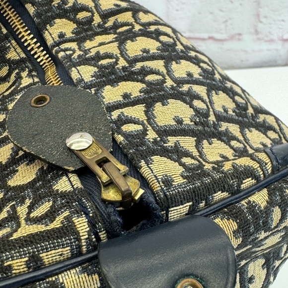 VINTAGE CHRISTIAN DIOR TROTTER BOSTON WEEKENDER BAG - Picture 7 of 14